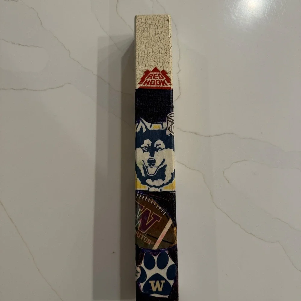Redhook University of Washington Huskies Custom Wood Beer Tap Handle 12 Inch UW